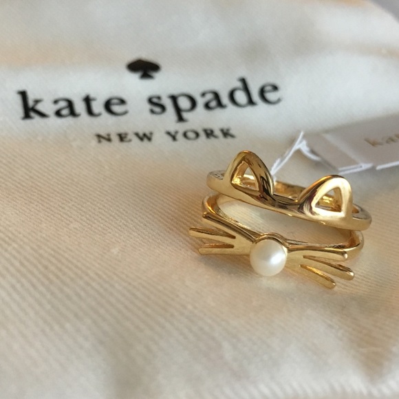 kate spade Jewelry - Kate spade gold cat ring